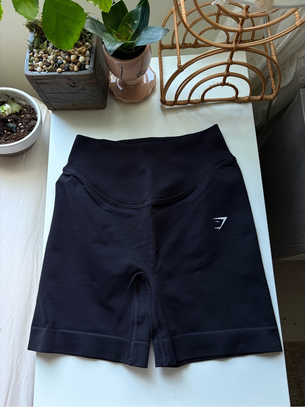 Gymshark Black Seamless Bike Shorts